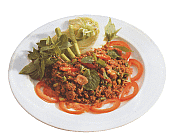 GAEU-NUEA - gehacktes Rindfleisch mit Thai-Gemüse