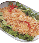 KAU-PAD - gebratenes Reis mit Fleisch