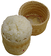 KAU-NIAUW - Klebreis im Korb